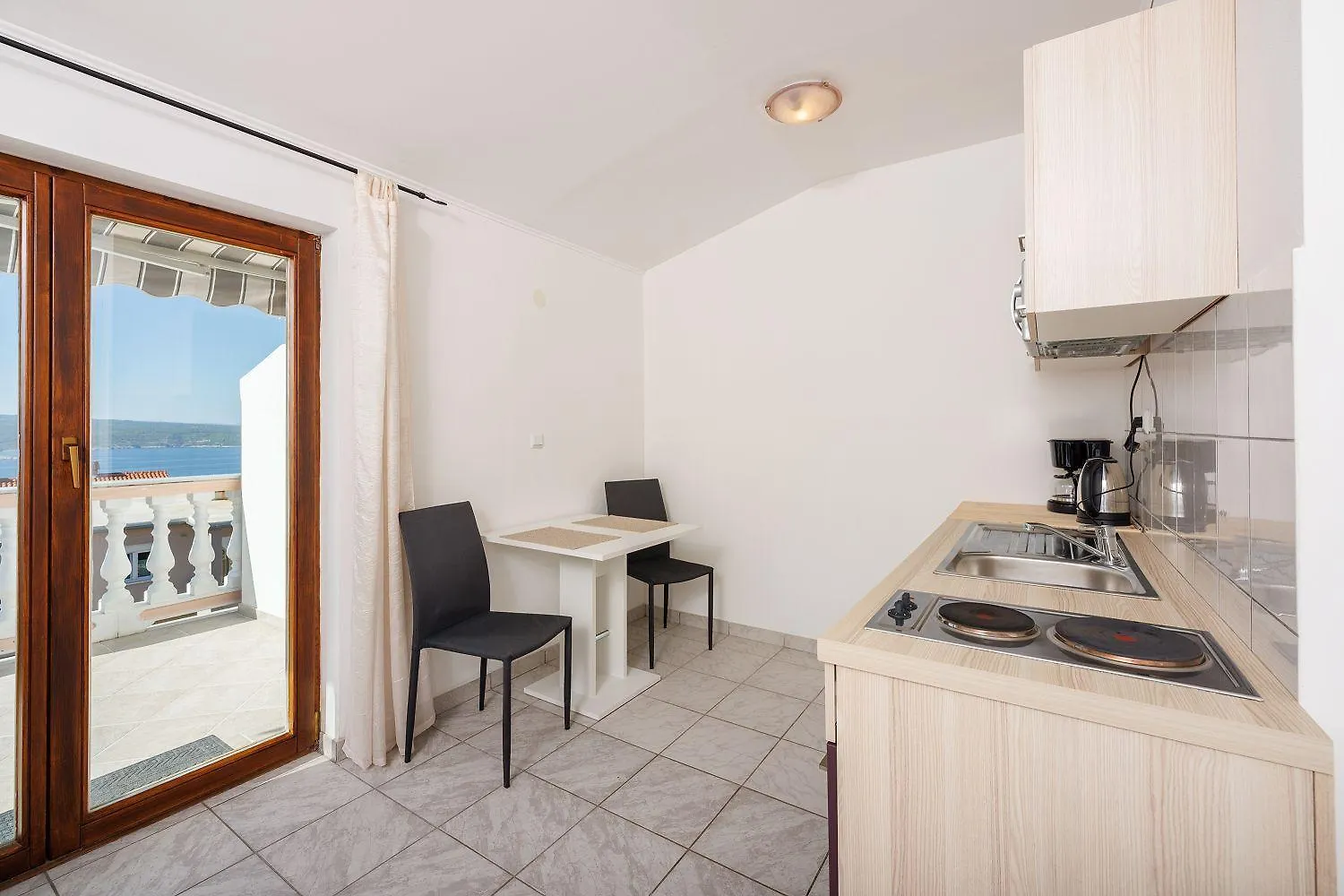 Apartament Idyllisches Studio-Apartment Mit Grandiosen Meerblick, Privatparkplatz, Wifi Crikvenica Chorwacja